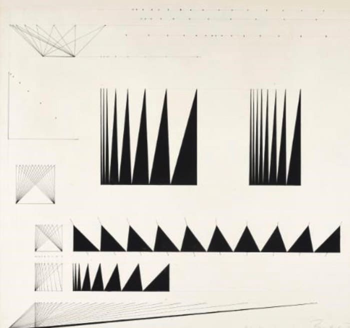 Bridget Riley, CH, CBE. Born 1931