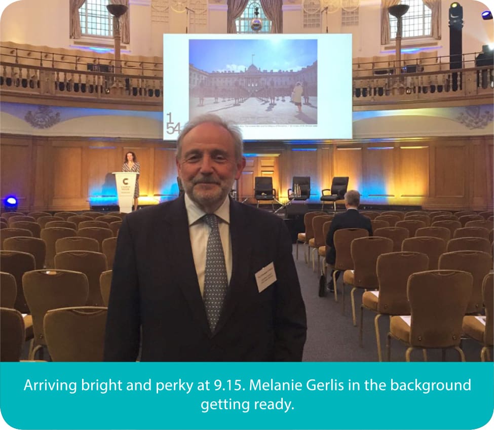 Jonathan Horwich at the London Art Business Conference