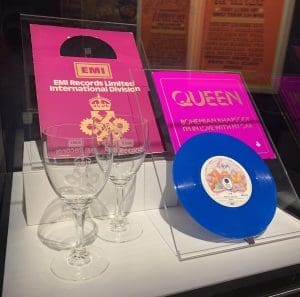 Lot 36, Queen: A Rare Blue Vinyl Pressing Of The Single ‘Bohemian Rhapsody / I’m In Love With My Car’, 1978, £18,000