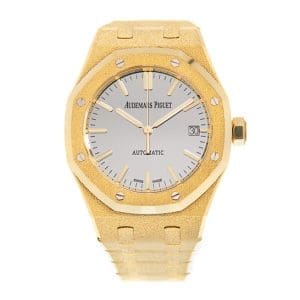 Audemars Piguet Royal Oak Selfwinding Frosted Gold “Carolina Bucci” Limited Edition 37mm
