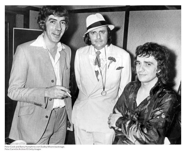 Barry with Peter Cooke,( left )and Dudley Moore in the early 1960’s