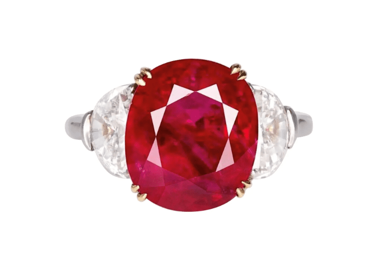 This 7.50ct Burmese Pigeon blood ruby retails for £2,000,000