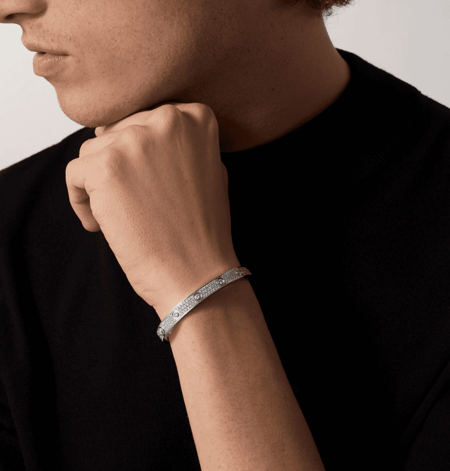 Cartier Diamond Love Set Bracelet
