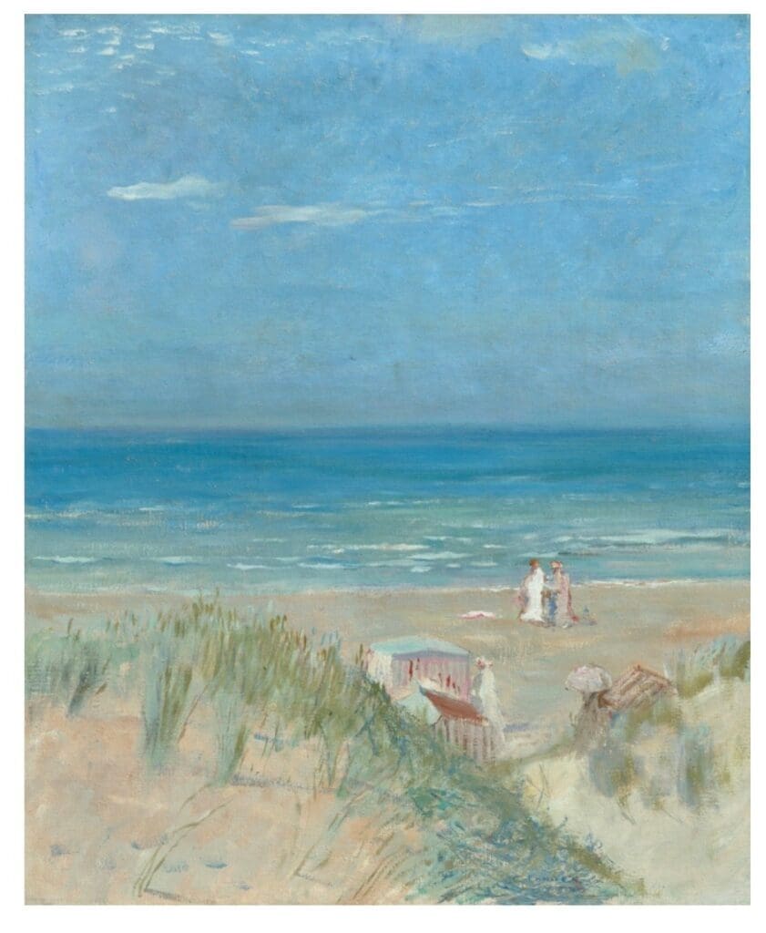CHARLES CONDER (1868-1909) Sand dunes, Ambleteuse. Price realised GBP 239,400 Estimate £200k-£300k.