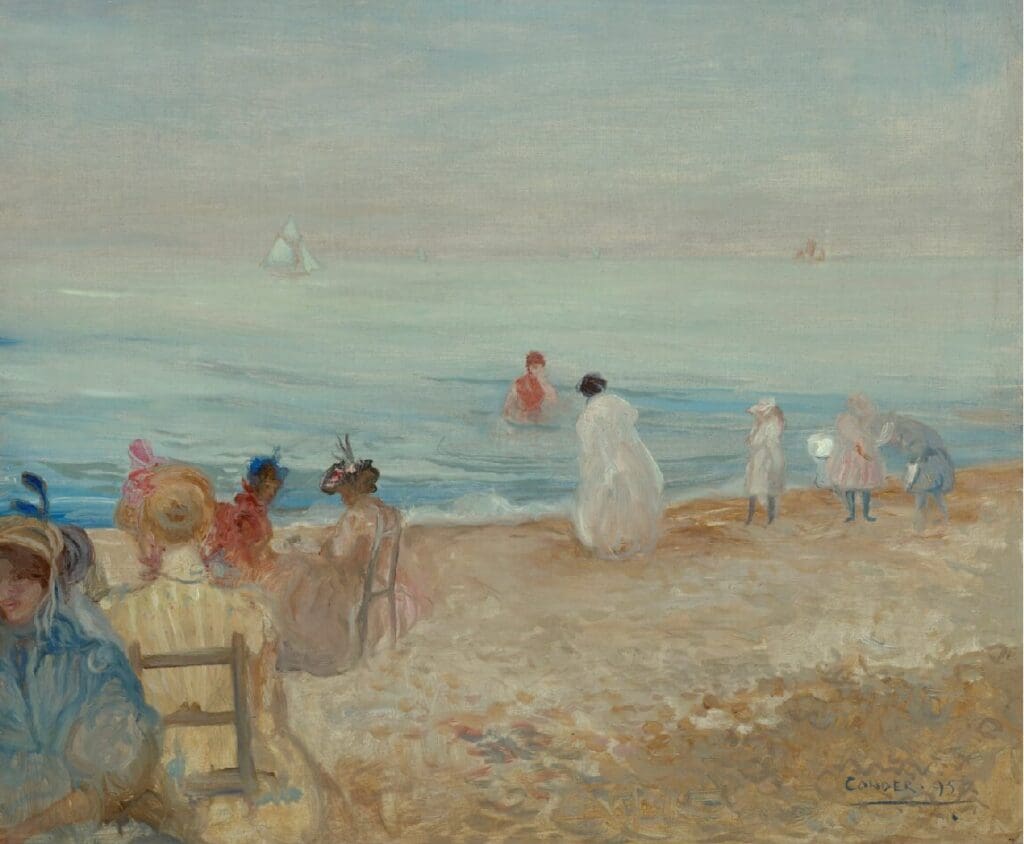 Lot 35 by Charles Conder sold £113,400 estimated at £100k-£150k