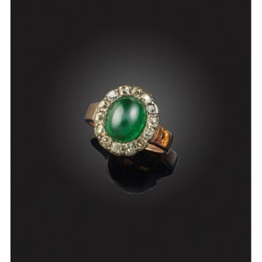 This ring was estimated at £800-1200 and reached a hammer price of £2,016 inclusive of fees. We would be looking at an insurance valuation of £6,000-8,000, subject to change upon physical inspection of the piece.