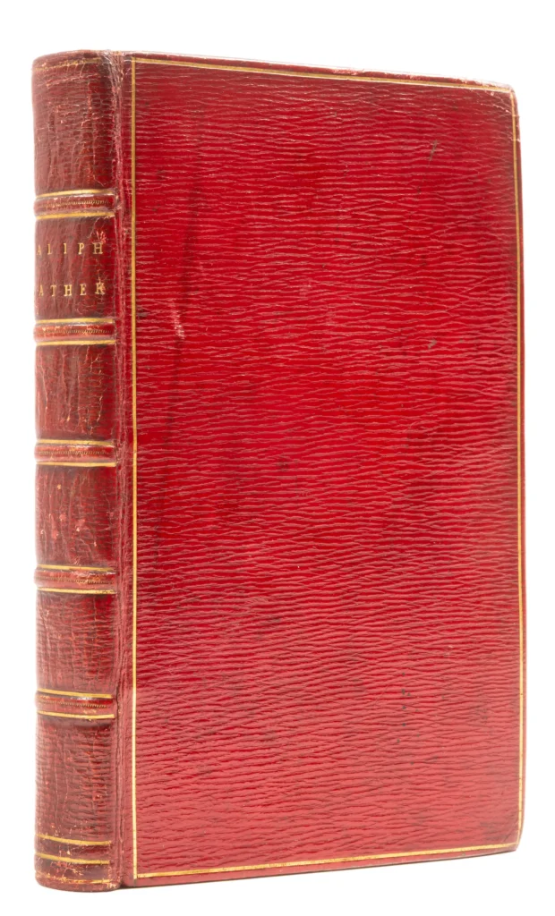 Lady Caroline Lamb’s copy of William Beckford’s Gothic novel Vathek (1786).