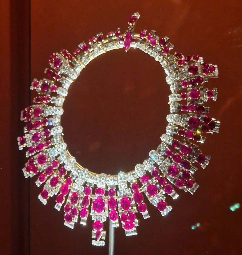 Cartier Ruby necklace