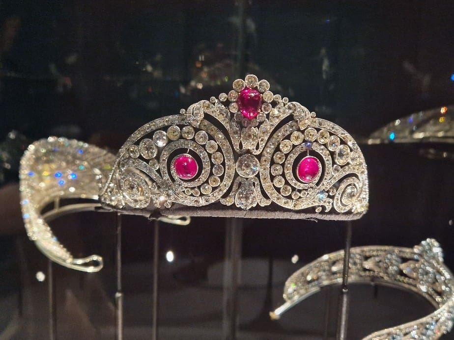 Cartier Diamond & Ruby Tiara