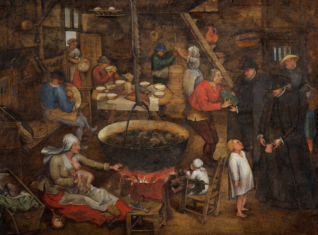 Christie's Pieter Brueghel the Younger Visit to the Farm