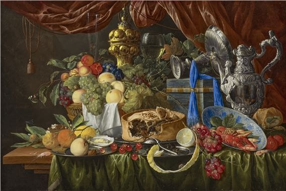 Christie’s Jan Davidsz de Heem A Pie on a Pewter Plate