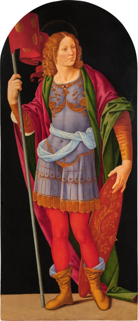 Sotheby's Lorenzo di Credi Saint Quirinus of Neuss