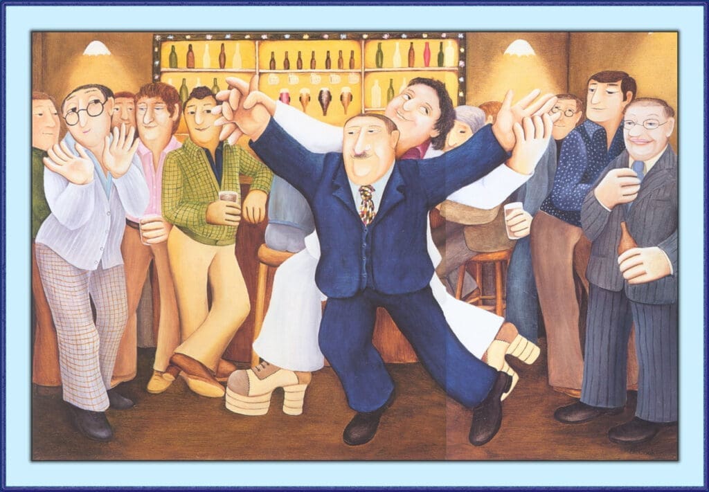 Tom Dancing. Sold at auction in 2007 for £24,000. Insurance value would be around £50,000.