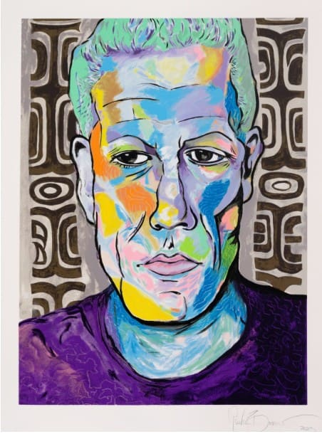 Pearce Brosnan - Anthony Bourdain - A-List Artists