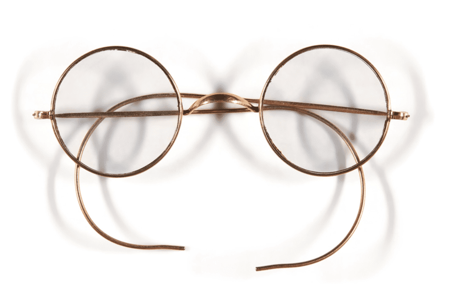 Sotheby’s, 1st October 2020, The Beatles Auction, Lot 38 – John Lennon| Pair of round Windsor spectacles, Sold for £44,100