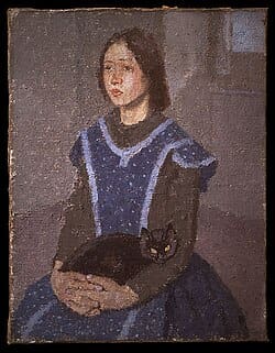 Gwen John - Girl with Cat