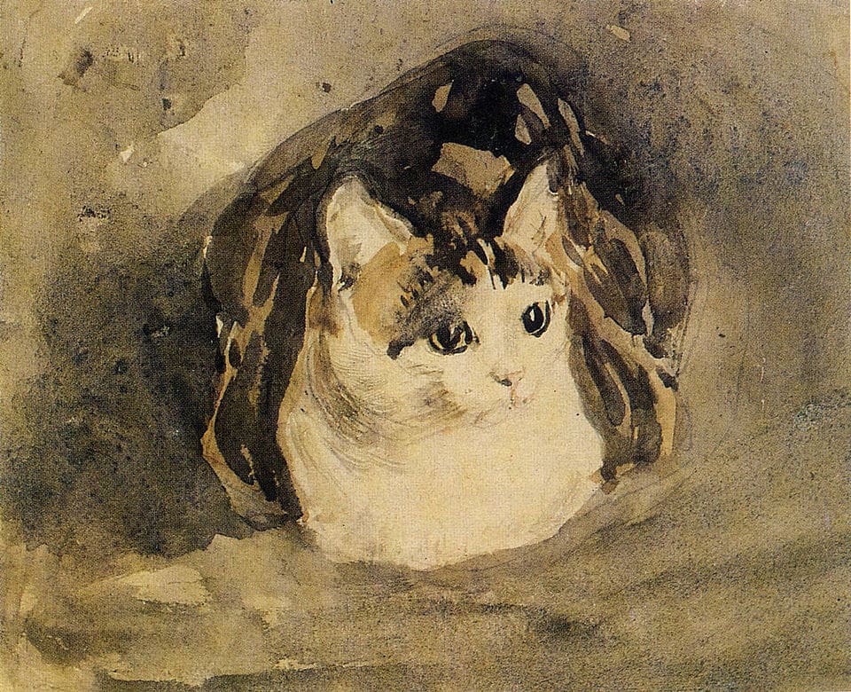 Gwen John - The Cat