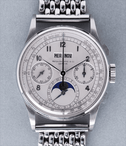 November 2016: The ref. 1518 (508473 1) sells at Philips for CHF 11 million, breaking records as the first watch to surpass eight figures at auction.