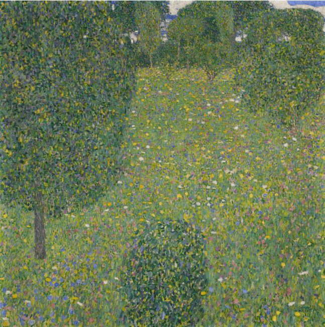 Gustav Klimt Blumenwiese (Blooming Meadow)