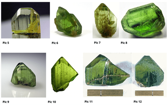 Periodot from Zabargad Island