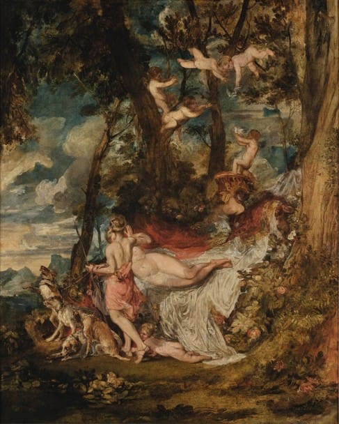 Joseph Mallord William Turner, R.A. Venus and Adonis