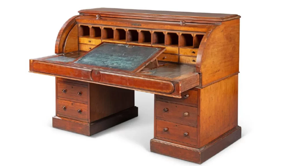Tolkein's Merton College desk - sold at Christies December 2025 for £330,200