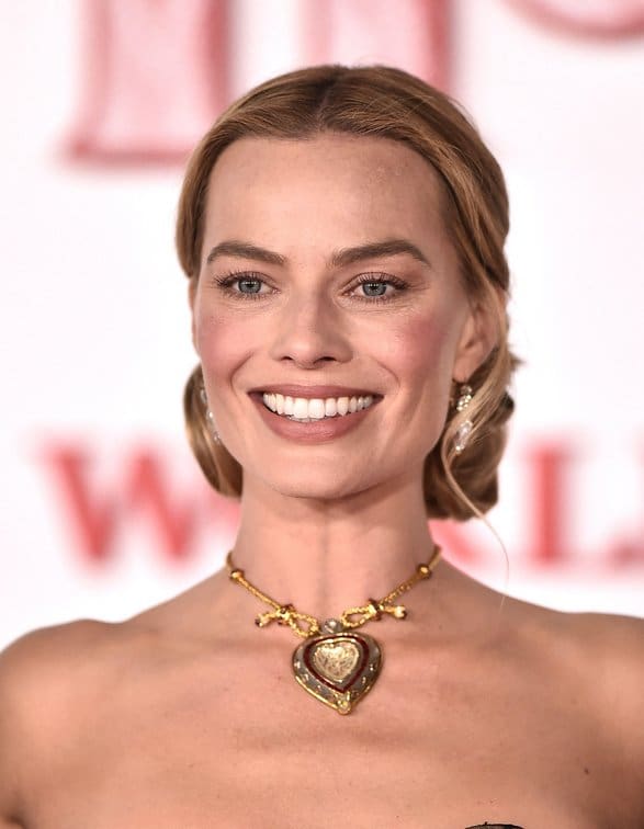Margot Robbie at the Wuthering Heights World Premiere