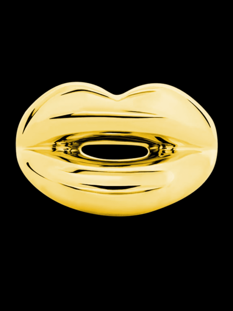 Solange Hotlips in 18ct gold retails for £4,300