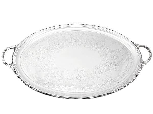 Solid silver tea on sale at A&C Silver for £14,450