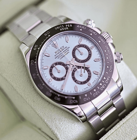 On Chrono 24: A 2017 example with box, no papers. Listed at £60,999