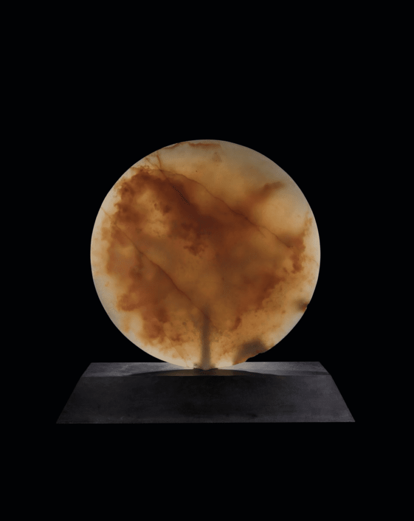 Emily Young ‘Solar Disc’