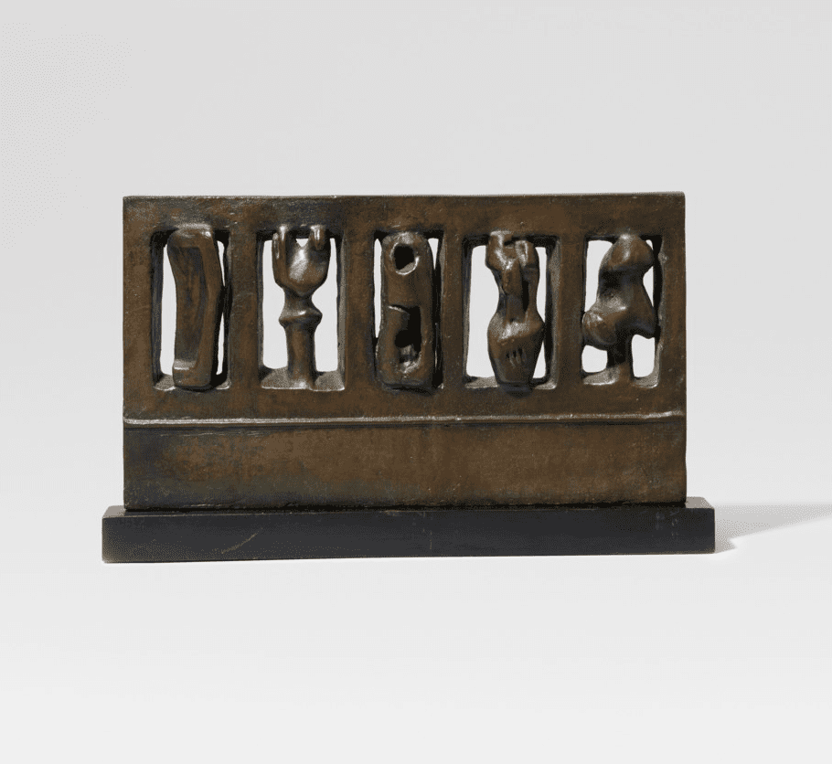 Henry Moore - Time/Life Screen, Maquette, No 1