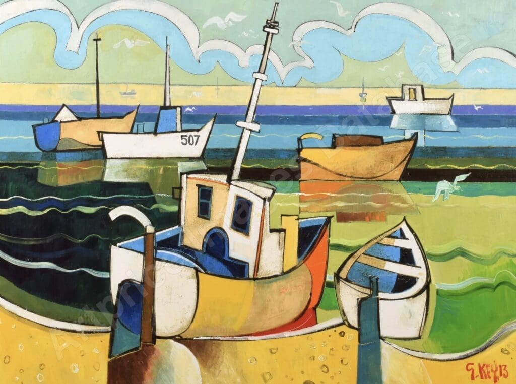 “Morecambe Bay”. Sold at auction in March 2026 for £6,000. Insurance value would be approx. £12,000.